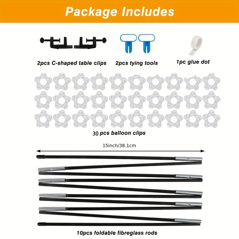 Adjustable Balloon Arch Kit 10ft Wide Balloon Arch Stand Frame