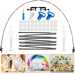 Adjustable Balloon Arch Kit 10ft Wide Balloon Arch Stand Frame