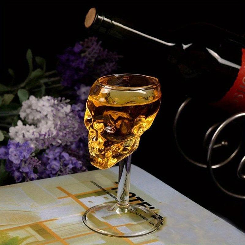 Halloween Skull Head Goblet Wine Glass Decorations