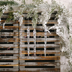 24pcs Yarn Ice Bar Christmas Ornaments Hanging Tree Pendant