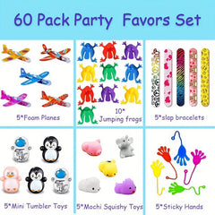 60pcs Party Favors Toy For Kids Toys Classroom Rewards Carnival Prizes