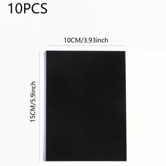10pcs Acrylic Shelf Blank Plate Wedding DIY Table Setting Plastic Card Sign