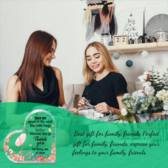 Sunflower Friendship Gift for Women - Bestie Unbiological Sister