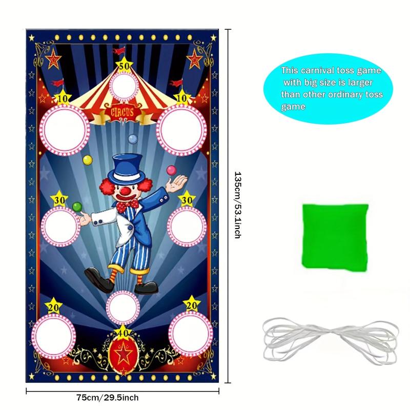 Fun Toss Game Set Summer Carnival Outdoor Games For Kids And Adults
