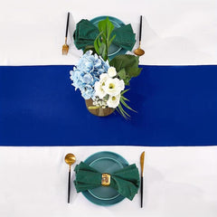 10 Pack Royal Satin Table Runner 30x274 cm Long Silk & Smooth Fabric for Events