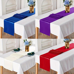 1pc Satin Table Runner 30 X 274 Long Wedding Decor