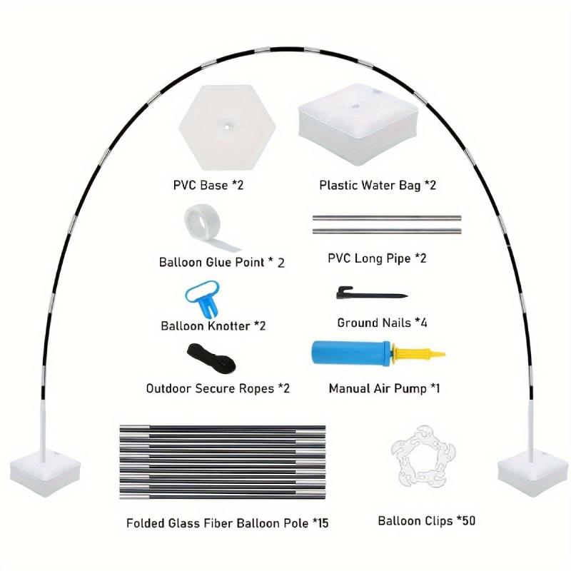 Balloon Arch Kit 3.05m Tall & 2.74m Wide