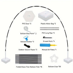 Balloon Arch Kit 3.05m Tall & 2.74m Wide