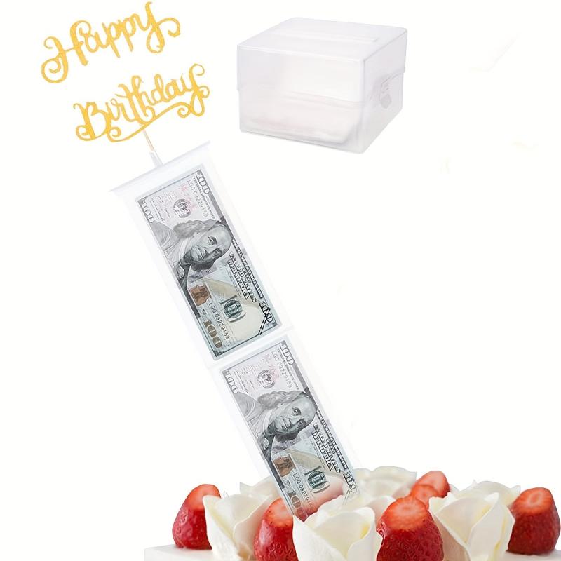 24pcs Cake Cash Drawer Surprise Money Cake Pull Out Kit Cake ATM