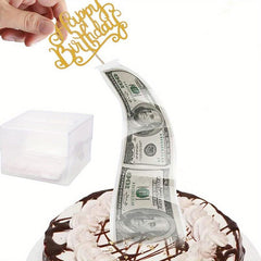 24pcs Cake Cash Drawer Surprise Money Cake Pull Out Kit Cake ATM