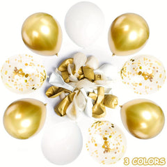 70pcs Golden Balloons Set - Party Decorations and Supplies
