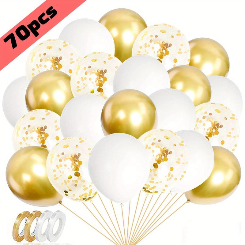70pcs Golden Balloons Set - Party Decorations and Supplies