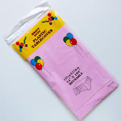 4pcs Disposable Plastic Tablecloths for BBQ Party Wedding