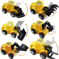 Construction Vehicle Cake Topper Set for Building Birthday Party