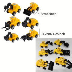 Construction Vehicle Cake Topper Set for Building Birthday Party