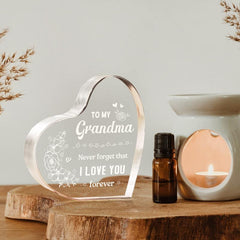 Custom Grandma Birthday Paperweight - Unique Personalized Gift for Christmas