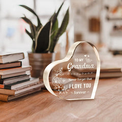 Custom Grandma Birthday Paperweight - Unique Personalized Gift for Christmas