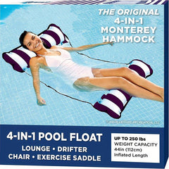 Monterey Hammock Pool Float & Water Hammock 4 in 1