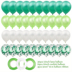 43pcs Party Balloon Set Latex Balloon Confetti Decoration