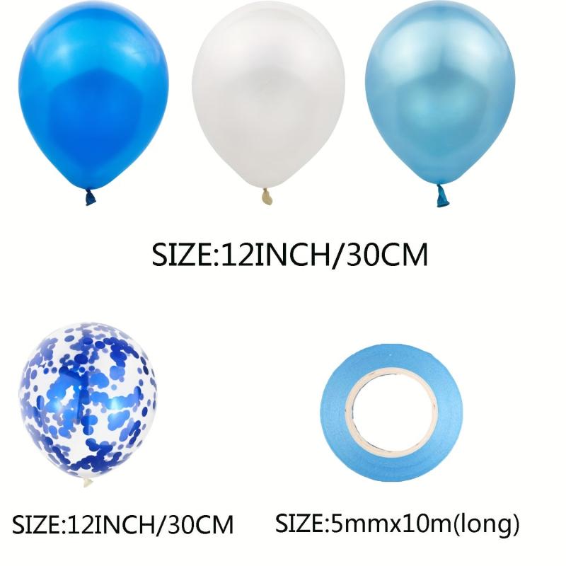 43pcs Party Balloon Set Latex Balloon Confetti Decoration