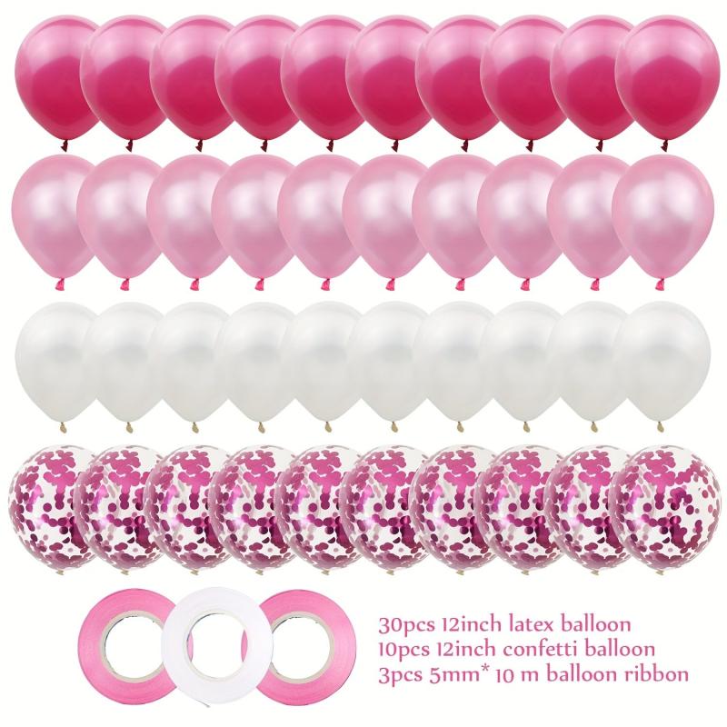 43pcs Party Balloon Set Latex Balloon Confetti Decoration