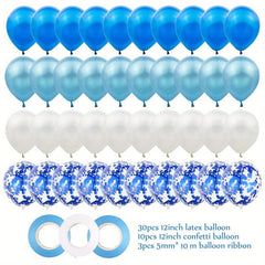 43pcs Party Balloon Set Latex Balloon Confetti Decoration