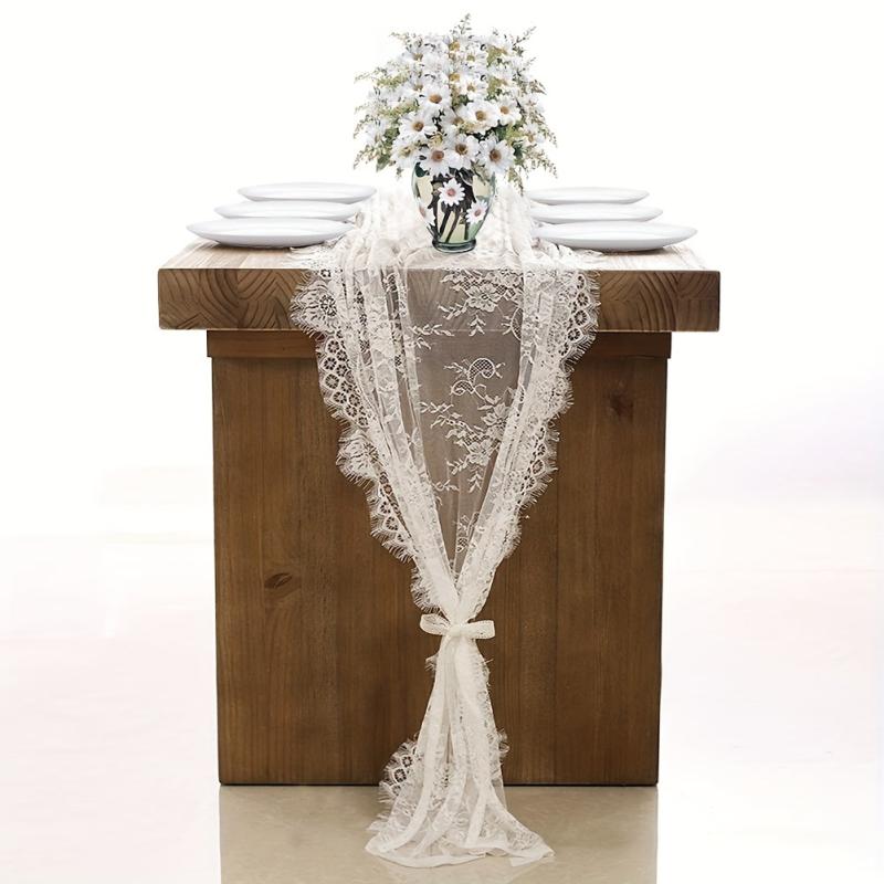 Vintage Lace Wedding Table Runner 71 12cmx304