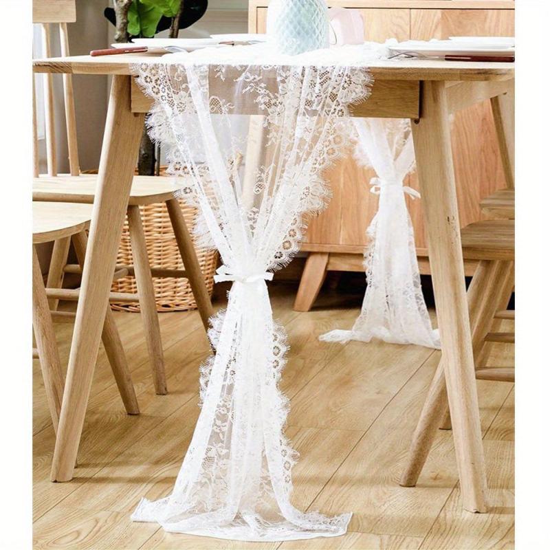 Vintage Lace Wedding Table Runner 71 12cmx304