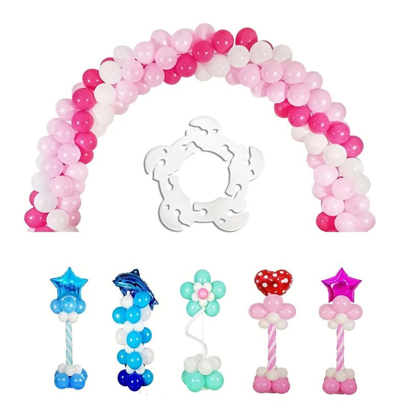 50pcs Plastic Balloon Fixing Rings Engagement Wedding Balloon Decoration