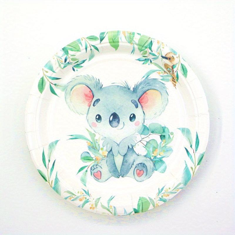 Koala Themed Party Decorations Set Serves 20 Guests
