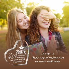 Sister Sister Birthday Acrylic Keepsake From Sister Brother Graduation