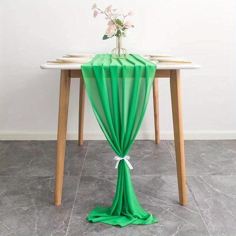 Chiffon Table Runner 71 12cmx299 Romantic Wedding Runner Tablecloth Home Decor