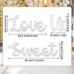 Love Is Sweet Wedding Decoration Sign