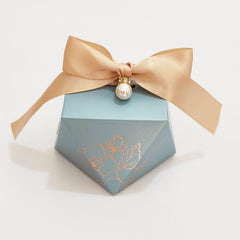 50pcs Rhinestone Paper Candy Boxes - Wedding, Baby Shower, Birthday Party Favors