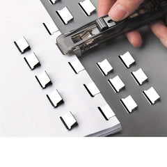 2pcs Clip Holders & 50pcs Clips for Document Storage
