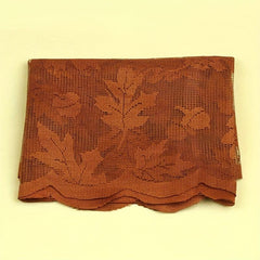 Maple Leaf Lace Table Runner Golden Fall Dinner Parties Restaurant Party Decorat