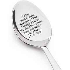 Friendship Spoon Thank You Gift To Soul Sister Appreciation Birthday