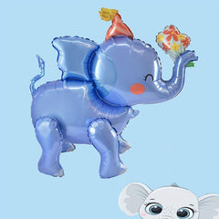 5pcs Elephant Balloon Set for Birthday and Party Decor