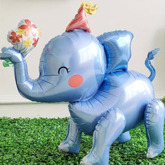 5pcs Elephant Balloon Set for Birthday and Party Decor