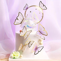 Butterfly Cake Toppers for Weddings Birthdays Baby Showers