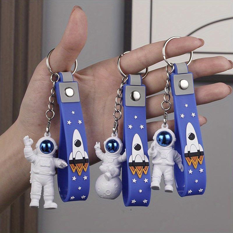 Astronaut Keychain Set - Ideal Handbag and Car Decoration