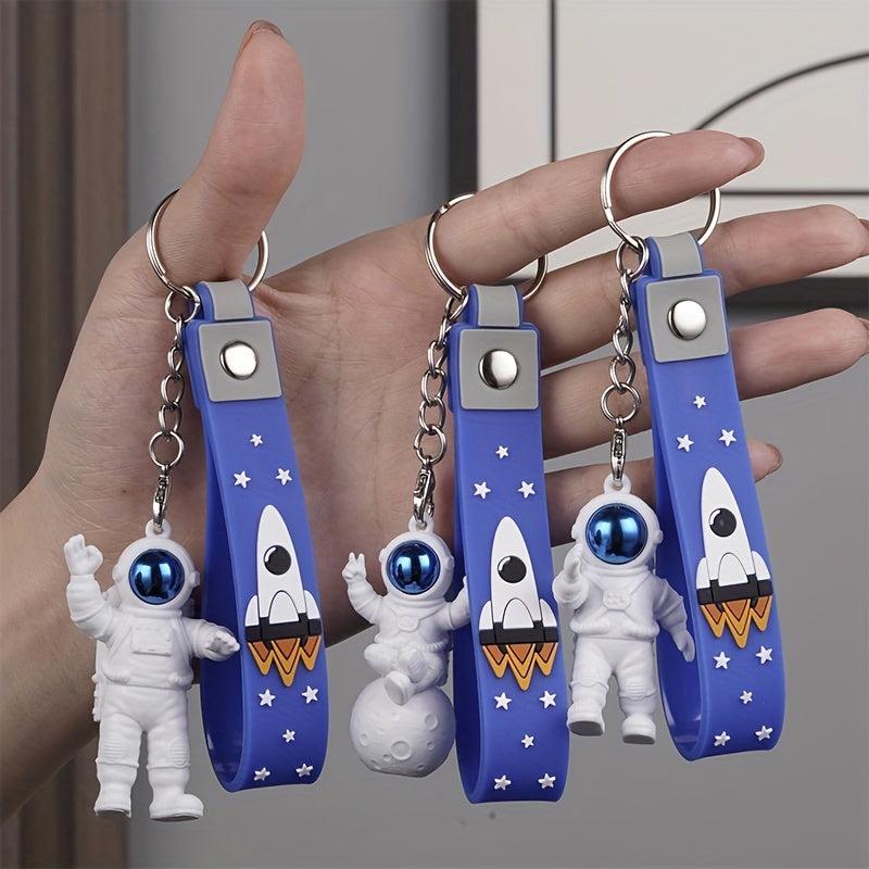 Astronaut Keychain Set - Ideal Handbag and Car Decoration