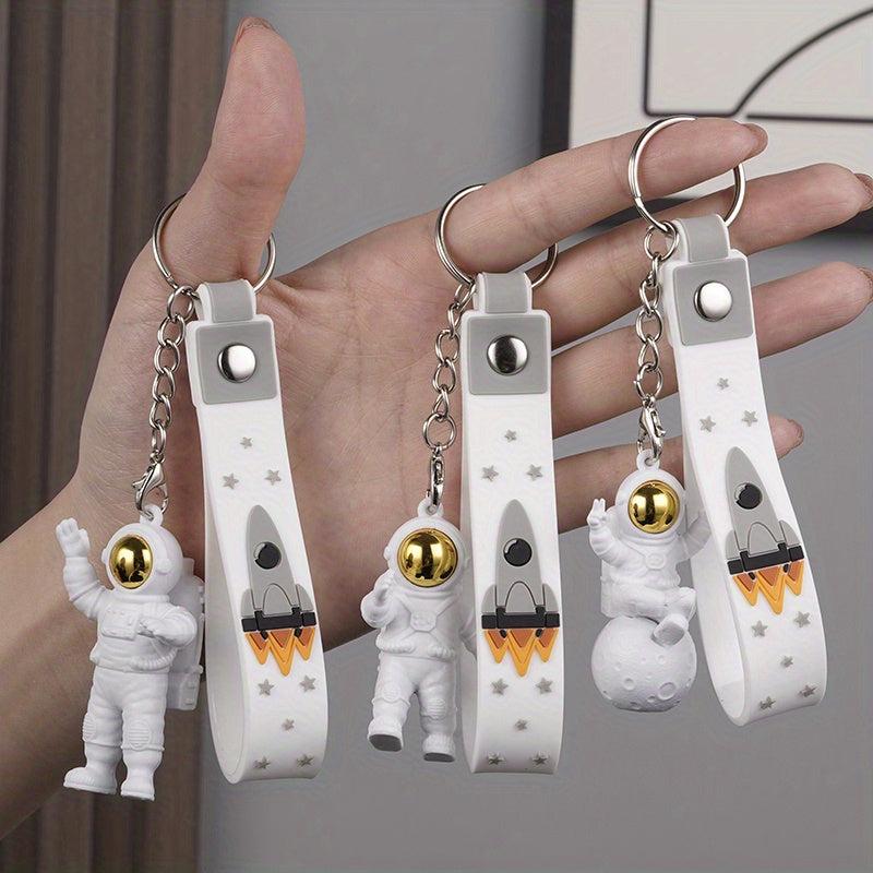Astronaut Keychain Set - Ideal Handbag and Car Decoration