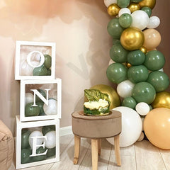 Transparent Balloon Box for Baby's Birthday Party