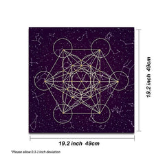 Tarot Tapestry Zodiac Tarot Tablecloth Scarf Altar Cloth Tarot Cloth