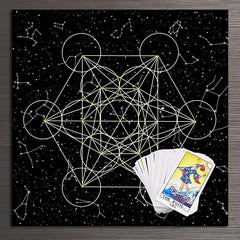 Tarot Tapestry Zodiac Tarot Tablecloth Scarf Altar Cloth Tarot Cloth