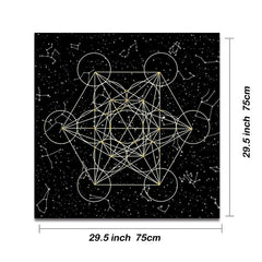 Tarot Tapestry Zodiac Tarot Tablecloth Scarf Altar Cloth Tarot Cloth