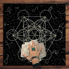 Tarot Tapestry Zodiac Tarot Tablecloth Scarf Altar Cloth Tarot Cloth
