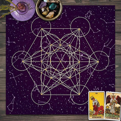Tarot Tapestry Zodiac Tarot Tablecloth Scarf Altar Cloth Tarot Cloth