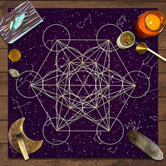 Tarot Tapestry Zodiac Tarot Tablecloth Scarf Altar Cloth Tarot Cloth